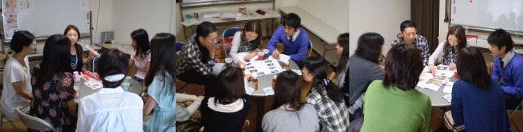 共創セッションで生活者と真剣に話し合う企業担当者